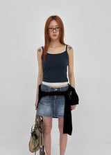 [MADE] Robella Layered Sleeveless Top (Built-in Cap)