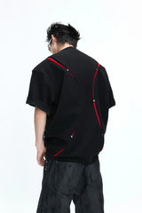 Deconstructed Print T-Shirt