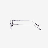 Knouun polygon titanium glasses CODE. 102. E Silver