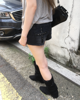 Dark cross shorts