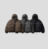  Burnley Curve String Hooded Padding