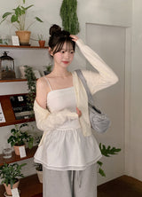 Forever Cashmere V-neck Knit Cardigan (12color)