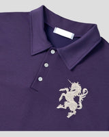(UNISEX) Horse PK Collar Long Sleeve