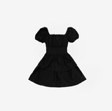 Webit Shirring Puff Dress