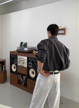 Wonderant Ice Cotton Linen Overfit Shirt