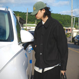 MO Mild Wool Collar Jacket Short Coat