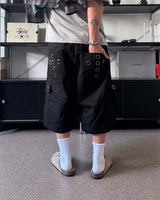 SL Eyelet Cargo Bermuda Pants