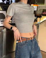 スタッドワイドデニムパンツ