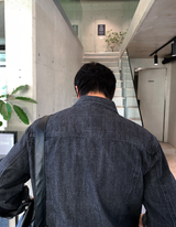  Liu Western Snap Button Denim Shirt