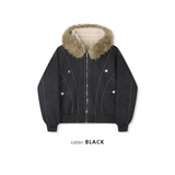 [Unisex] ラクーンカーブ MA-1 ジャンパー(2color)