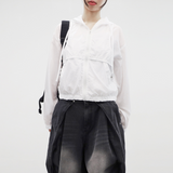 Bayna Layered Hooded Wind Jacket
