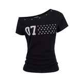 スリ スター オフ Tシャツ