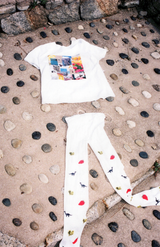 [4080XWEBHOUSE] Twister Collage Angel Tee