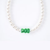 Petit Bear Pearl Bracelet_Green
