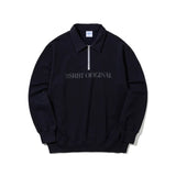 BSRBT OG ハーフジップカラースウェットシャツ