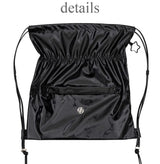 GLOSSY STRING BACK PACK_BLACK
