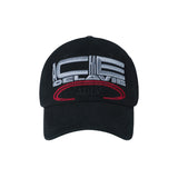[24SS] SQUARE LOGO BALL CAP BLACK