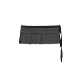 Pleats skirt belt (Charcoal)
