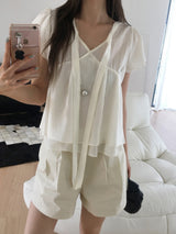 Bonjour tie blouse