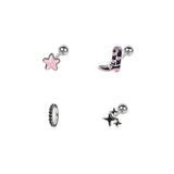 [SET] Funky Boots Star Piercing