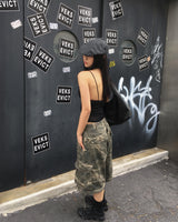 メッシュホルタートップ