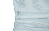 DEW COWL SWIMSUIT light blue