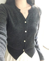 スリムフィット ヘリン カーディガン 14カラー