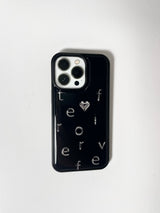 [BLACK/METARLIC] SPELL FOR 345 Epoxy Bumper Case / TREEFORFIVE345