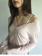 Double-way long sleeve (4color)