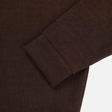 ヘンリーコーデュロイクロップカーディガン