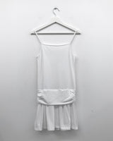 カーンサイドシャーリングスリーブレスワンピース (3color)