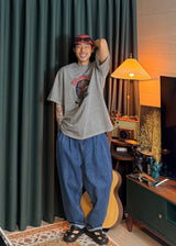 ファストダイヘビーピグメントショートスリーブTシャツ 4カラー
