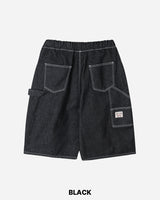 Angle Bermuda Denim Pants