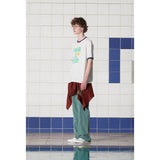 ロゴ リンガー Tシャツ / WHITE
