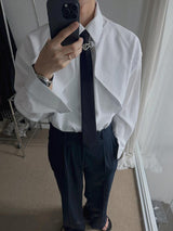 3 TAP T Bar Buckle Dress Shirt (2color)