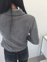 ダブル2WAYジップアップ (2color)