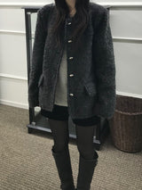 Wish Bookle Tweed Jacket (2 colors)
