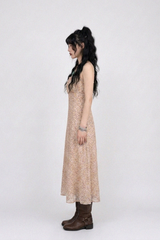 BLOOMING GARDEN CHIFFON DRESS