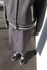 saros cotton skirts - Navy