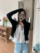Sugar Pintuck Sleeveless Blouse