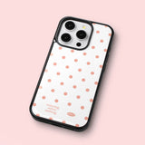 holiday epoxy bumper case (cotton dot)