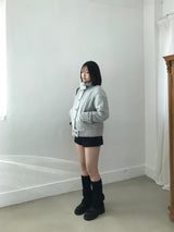 Prim high-neck jacket (2 colors)