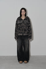 move hood zip up (dark grey)