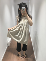 アーディン コットン 3/4 パンツ (2color)