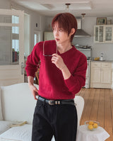 Lido Wool V-neck Crop Knit