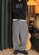 Couple Winter Cropped Fleece Hoodie 4COLOR