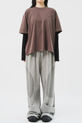 Stone Pigment Cropped Top (5color)