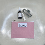 Étang Denim Pouch set | Pink