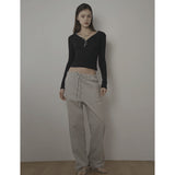 COTTON CANDY PANTS-LIGHT GRAY