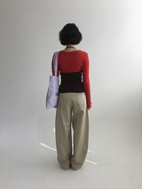 YWD ストライプエコバッグ (3color)